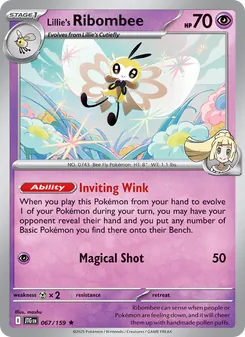 Kaart Lillie's Ribombee