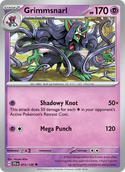 Kaart Grimmsnarl