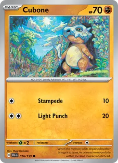 Kaart Cubone