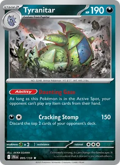 Kaart Tyranitar