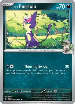 Kaart N's Purrloin