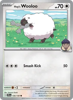 Kaart Hop's Wooloo