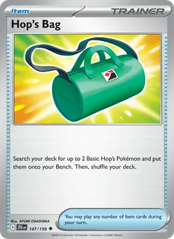 Kaart Hop's Bag