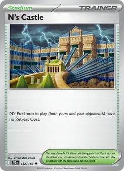 Kaart N's Castle