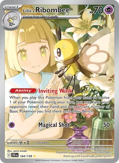 Kaart Lillie's Ribombee