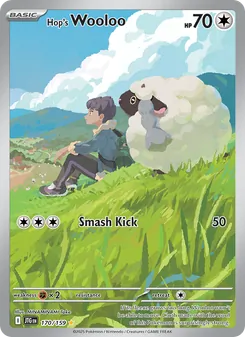 Kaart Hop's Wooloo