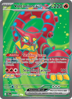 Kaart Volcanion ex