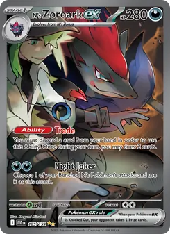 Kaart N's Zoroark ex