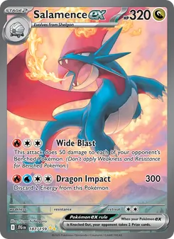 Kaart Salamence ex