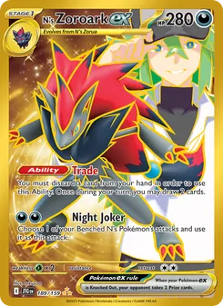 Kaart N's Zoroark ex