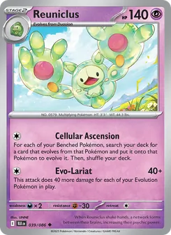 Kaart Reuniclus