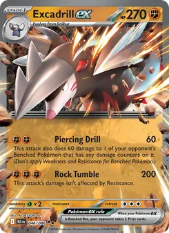 Kaart Excadrill ex