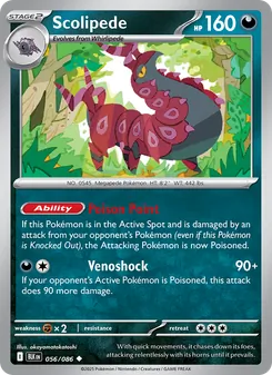 Kaart Scolipede