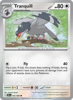 Kaart Tranquill