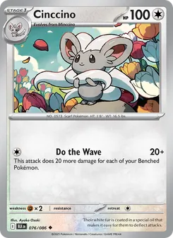 Kaart Cinccino