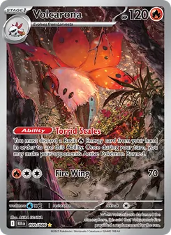 Kaart Volcarona