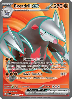 Kaart Excadrill ex