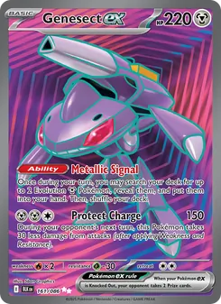 Kaart Genesect ex