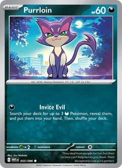 Kaart Purrloin