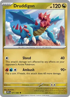 Kaart Druddigon
