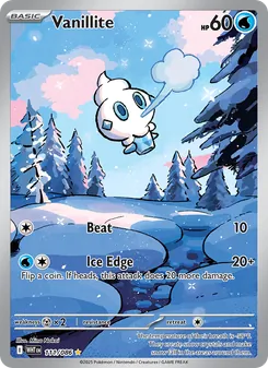 Kaart Vanillite