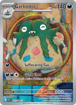 Kaart Garbodor