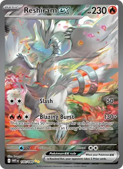 Kaart Reshiram ex