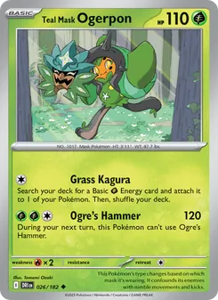 Kaart Teal Mask Ogerpon