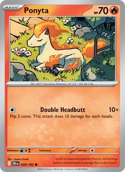 Kaart Ponyta