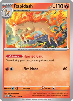 Kaart Rapidash