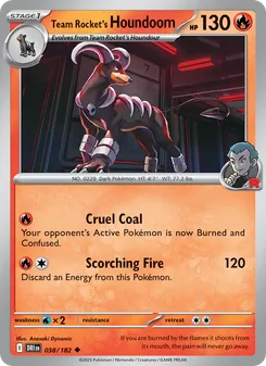 Kaart Team Rocket's Houndoom
