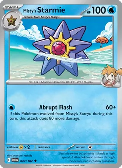 Kaart Misty's Starmie