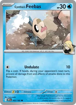 Kaart Cynthia's Feebas