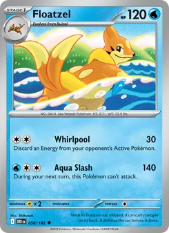 Kaart Floatzel