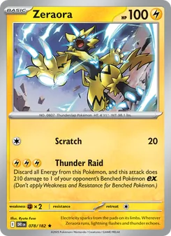 Kaart Zeraora