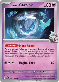 Kaart Steven's Carbink