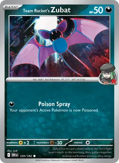 Kaart Team Rocket's Zubat