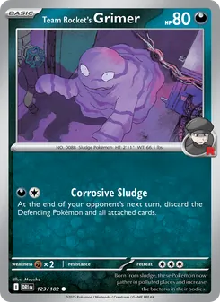 Kaart Team Rocket's Grimer