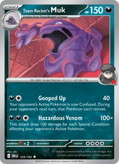 Kaart Team Rocket's Muk