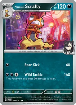 Kaart Marnie's Scrafty