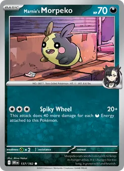 Kaart Marnie's Morpeko