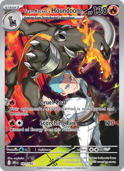 Kaart Team Rocket's Houndoom