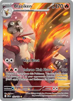 Kaart Blaziken