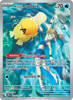 Kaart Misty's Psyduck