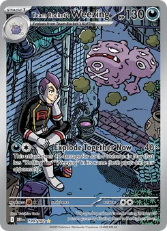 Kaart Team Rocket's Weezing
