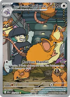 Kaart Team Rocket's Raticate