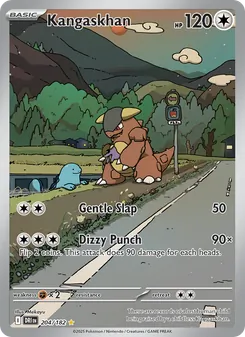 Kaart Kangaskhan