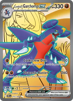 Kaart Cynthia's Garchomp ex