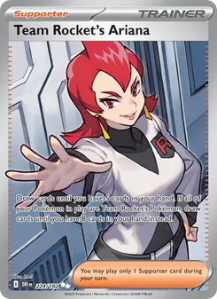 Kaart Team Rocket's Ariana