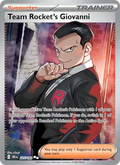 Kaart Team Rocket's Giovanni